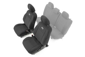 Toyota Tacoma Seat Covers - Front - Rough Country - Neoprene - '16-'23